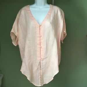 Linen ladies top